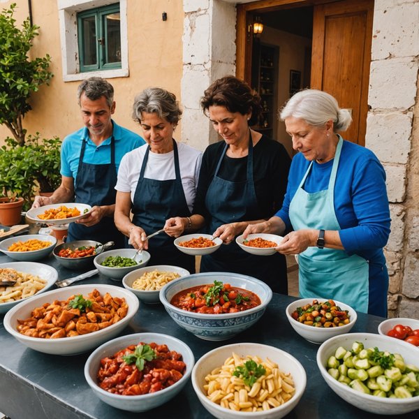 Où trouver des cours de cuisine méditerranéenne à moindre coût en Grèce?