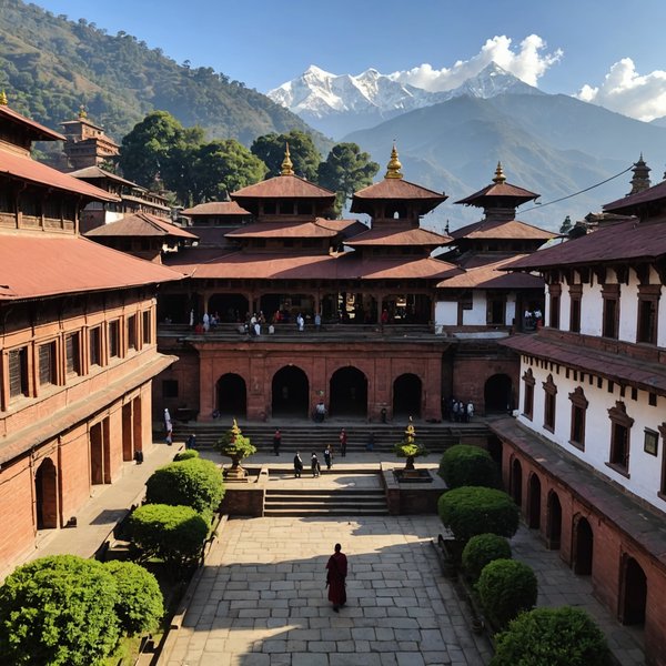 Comment organiser une visite des monastères de la vallée de Katmandou, Népal?