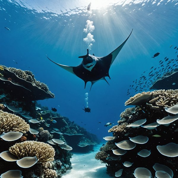 Quels sont les meilleurs spots pour la plongée avec les raies manta aux Maldives : saisons et préparations ?